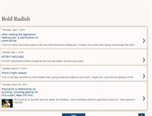 Tablet Screenshot of boldradish.com